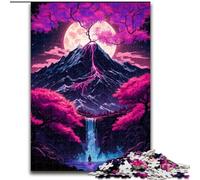 Rompecabezas del Monte Fuji, Japón. Rompecabezas imposibles para Adultos 26x38cm. Ideal para Adolescentes, Juegos Familiares y un Regalo para estimular el Cerebro.