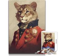 Rompecabezas del Mundo mítico de Cougar, 1000 Piezas, Juego Educativo de concentración, conmovedor, tamaño 50x75cm