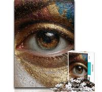 Rompecabezas del Ojo de la Pirámide Egipcia para Adolescentes, Ayuda al Cerebro a Ejercitar Juguetes Adictivos para Cultivar la Paciencia Una Obra de Arte 50x75cm