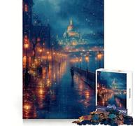 Rompecabezas del Panteón de París de 1000 Piezas para Adultos Regalos para Mejorar la Memoria y el Tiempo Libre Decoración de Pared con Corte preciso (50x75cm)