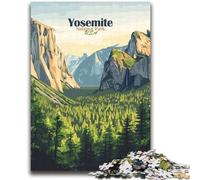 Rompecabezas del Parque Nacional de Yosemite para Adultos y Adolescentes, 1000 Piezas, Juguetes educativos, Juegos antiestrés, Lista de Deseos con Papá Noel, 2000 Piezas (70x100cm)