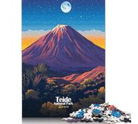 Rompecabezas del Parque Nacional del Teide de 520 Piezas, Rompecabezas de Madera para Adultos y Adolescentes (a Partir de 12 años), 520 Piezas (52 x 38 cm)