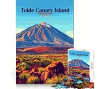 Rompecabezas del Parque Nacional del Teide, Islas Canarias, España, 1000 Piezas para Adultos Desarrolla la lógica, se desmonta fácilmente y se ensambla con Seguridad Regalo Ideal (50x75cm)