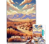 Rompecabezas del Parque Nacional del Valle de la Muerte para Adolescentes 1000 Piezas, desafiantes, Pero Divertidos y Divertidos Regalo de cumpleaños, Arte Mural 38x26cm