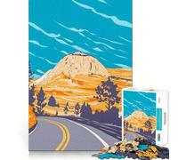 Rompecabezas del Parque Nacional Zion para Adultos,1000 Piezas,Juego de ingenio,Troquelado de Alta precisión,desafío entretenido para el Tiempo Libre (50x75cm)