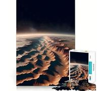 Rompecabezas del Planeta Marte, 1000 Piezas, para Adultos, Ideal para desarrollar la lógica y la Capacidad de razonamiento Un Regalo Elegante y práctico (38x26cm)