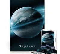 Rompecabezas del Planeta Neptuno en el Espacio, 1000 Piezas, para Adolescentes Refuerza la Memoria, Calma y relajación Bordes de Calidad (50x75cm)