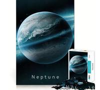 Rompecabezas del Planeta Neptuno en el Espacio, 1000 Piezas para Adultos, Juguete cognitivo, Divertido, para armar Juntos, Pieza de colección de Arte (38x52cm)