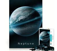 Rompecabezas del Planeta Neptuno en el Espacio para Adolescentes, 1000 Piezas, Rompecabezas Mental, Juego Casual y Relajante, Regalo conmovedor (38x26cm)