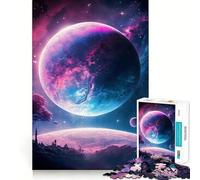 Rompecabezas del Planeta Tierra para Adolescentes, 1000 Piezas, Juguete Que desafía la Mente, diversión Relajante, Corte preciso, Regalo Festivo (38x26cm)
