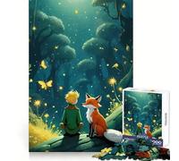 Rompecabezas del Principito y el Zorro, 1000 Piezas para Adultos, Juguete de razonamiento y Habilidad, Relajante, Corte preciso, Regalo conmovedor 38x52cm
