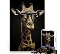Rompecabezas del Profesor Jirafa para Adolescentes, 1000 Piezas, Juguete Inteligente, Juego Relajante, Corte Suave, Regalo Increíble 38x52cm