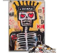 Rompecabezas del Rey Esqueleto Estilo Basquiat para Adolescentes (2000 Piezas), Apto para Mayores de 14 años, decoración de Pared, Regalo de cumpleaños y Navidad (70x100cm)