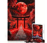 Rompecabezas del Santuario de la Luna de Sangre para Adultos, 1000 Piezas, Ejercicio Mental, pasatiempo Acogedor, Regalo Festivo (38x52cm)