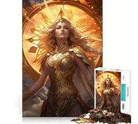 Rompecabezas del Signo Zodiacal Virgo 1000 Piezas Juego cognitivo Divertido Troquelado de Alta precisión aliviar el estrés (50x75cm)