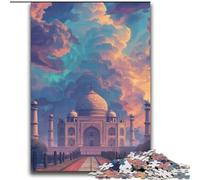 Rompecabezas del Taj Mahal para Adultos y Adolescentes Interacción Entre Padres e Hijos para Reducir el estrés (70x100cm)