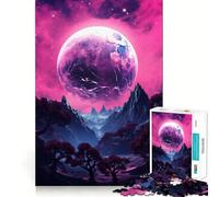 Rompecabezas del Valle de la Galaxia para Adultos,1000 Piezas,Juego para estimular la Mente,tamaño Uniforme,Piezas precisas,Ideal para Viajar, ejercitar la Mente (38x26cm)