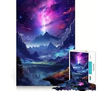 Rompecabezas del Valle del Espacio para Adultos,1000 Piezas,Juego para estimular la Mente,Corte de precisión,Bordes Lisos,Un desafío Divertido para Pasar el Tiempo (38x52cm)