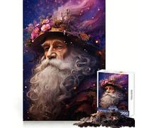 Rompecabezas del Viejo Mago para Adultos, 1000 Piezas, Juguete Que desafía la Mente, diversión silenciosa, Corte preciso, decoración de Pared 50x75cm