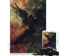 Rompecabezas Descenso Etéreo de los Ángeles para Adolescentes, 1000 Piezas, un Reto Mental, Entretenimiento Agradable, Bordes Suaves, Regalo Ideal de Navidad (50x75cm)