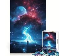 Rompecabezas Despertar Celestial de 1000 Piezas para Adolescentes Actividad de Entrenamiento Mental y Ocio Ajuste Gran Regalo (50x75cm)