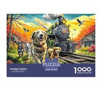 Rompecabezas Didáctico De 1000 Piezas para Toda La Familia - Cuento de Hadas Estilo De Cartón Reciclado, Un Juego De Aprendizaje Entretenido 70x50cm/1000pcs