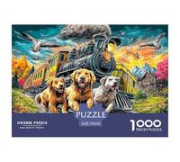 Rompecabezas Didáctico De 1000 Piezas para Toda La Familia - Cuento de Hadas Estilo De Cartón Reciclado, Un Juego De Aprendizaje Entretenido 70x50cm/1000pcs