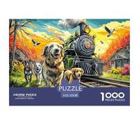 Rompecabezas Didáctico De 1000 Piezas para Toda La Familia - Cuento de Hadas Estilo De Cartón Reciclado, Un Juego De Aprendizaje Entretenido 52x38cm/1000pcs