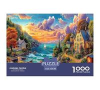 Rompecabezas Didáctico De 1000 Piezas para Toda La Familia - Isla del Príncipe Eduardo De Cartón Reciclado, Un Juego De Aprendizaje Entretenido 52x38cm/1000pcs