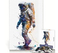 Rompecabezas difícil Conquistadores del Espacio para Adultos, 1000 Piezas Mejora la Memoria, relaja la Mente, Bordes Afilados, Regalo Elegante (50x75cm)