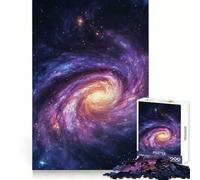 Rompecabezas difícil de 1000 Piezas con diseño de Galaxia Espiral para Adultos Diseño Elegante y Relajante Corte nítido 38x52cm
