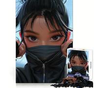 Rompecabezas difícil de Anime Ninja Girl para Adultos, 1000 Piezas, Juguete de lógica sólida, Simple y Divertido, Corte de precisión, (38x26cm)