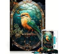 Rompecabezas difícil de Aves míticas para Adultos, 1000 Piezas, Think Toy, diversión Tranquila, Corte Limpio, Pieza de Arte Fino (50x75cm)