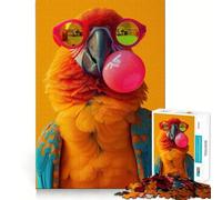 Rompecabezas difícil de Chicle de Loro para Adultos, 1000 Piezas, Juguete de lógica Resistente, Tiempo en Familia, Bordes Transparentes, Regalo Ideal (50x75cm)