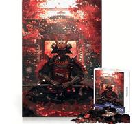 Rompecabezas difícil de geishas Ninja samurái de Japón para Adultos, 1000 Piezas, para Recordar, estimular, calmar, suavidad, Corte, clásico, Regalo (38x26cm)