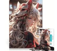 Rompecabezas difícil de la Princesa Ninja para Adultos, 1000 Piezas, con Efecto Memoria, fácil de armar, Ideal para el Ocio, Regalo artístico (50x75cm)