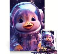Rompecabezas difícil de Patito Espacial para Adultos, 1000 Piezas, Juguete Que desafía la Mente, Entretenimiento Suave, Corte preciso, Regalo Memorable (50x75cm)