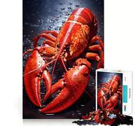 Rompecabezas difícil de Red Lobster para Adultos, 1000 Piezas, Rompecabezas Mental, Relajante, Arte, Montaje, (38x26cm)