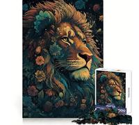 Rompecabezas difícil del Signo Zodiacal Leo para Adultos, 1000 Piezas, para Mejorar la Memoria, Tiempo Bien invertido, Bordes limpios, (50x75cm)