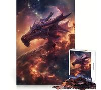 Rompecabezas difícil Dragón Nebulosa para Adultos, 1000 Piezas, Juguete de lógica Resistente, Tiempo en Familia, Bordes definidos, Regalo Ideal (50x75cm)