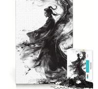 Rompecabezas difícil Espíritu Samurai para Adultos, 1000 Piezas, Juego de Habilidad, Tiempo en Familia, Arte de Corte preciso, Coleccionable (50x75cm)