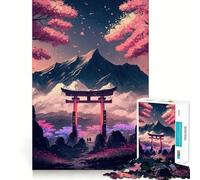 Rompecabezas difícil Montaña de los Sueños para Adultos, 1000 Piezas, Think Toy, diversión Tranquila, Corte Limpio, Pieza de Arte Fino (38x26cm)