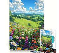Rompecabezas difícil Naturaleza en Todo su esplendor para Adultos, 1000 Piezas, Think Toy, diversión Tranquila, Corte Limpio, Pieza de Arte Fino (38x26cm)