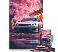 Rompecabezas difícil Nissan japonés Sakura para Adultos, 1000 Piezas, Juego Inteligente para el hogar, Disfruta del Montaje de imágenes, Regalo Festivo (50x75cm)