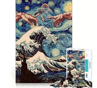 Rompecabezas difícil Noche Estrellada de Pass Joint para Adultos, 1000 Piezas, Think Toy, diversión Tranquila, Corte Limpio, Pieza de Arte Fino (50x75cm)