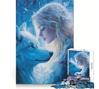 Rompecabezas difícil Noches de Hielo para Adultos, 1000 Piezas, Memory Lift, fácil de armar, Ideal para el Ocio, Regalo artístico (38x52cm)