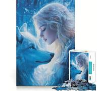Rompecabezas difícil Noches de Hielo para Adultos, 1000 Piezas, Memory Lift, fácil de armar, Ideal para el Ocio, Regalo artístico (38x52cm)