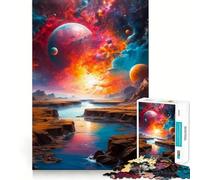 Rompecabezas difícil Nubes Extrañas para Adultos, 1000 Piezas, Juguete de lógica, vínculo Familiar, Corte de precisión, cálida Sorpresa 50x75cm