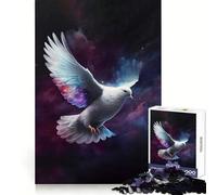 Rompecabezas difícil Paloma Espacial para Adultos, 1000 Piezas, Juguete de lógica Pura, Actividad para el hogar, Corte Limpio, Bonito Regalo (38x26cm)
