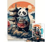 Rompecabezas difícil Panda Bamboo Japan para Adultos, 1000 Piezas, Juego Inteligente para el hogar, Disfruta del Montaje de la Imagen, Regalo Festivo (38x52cm)
